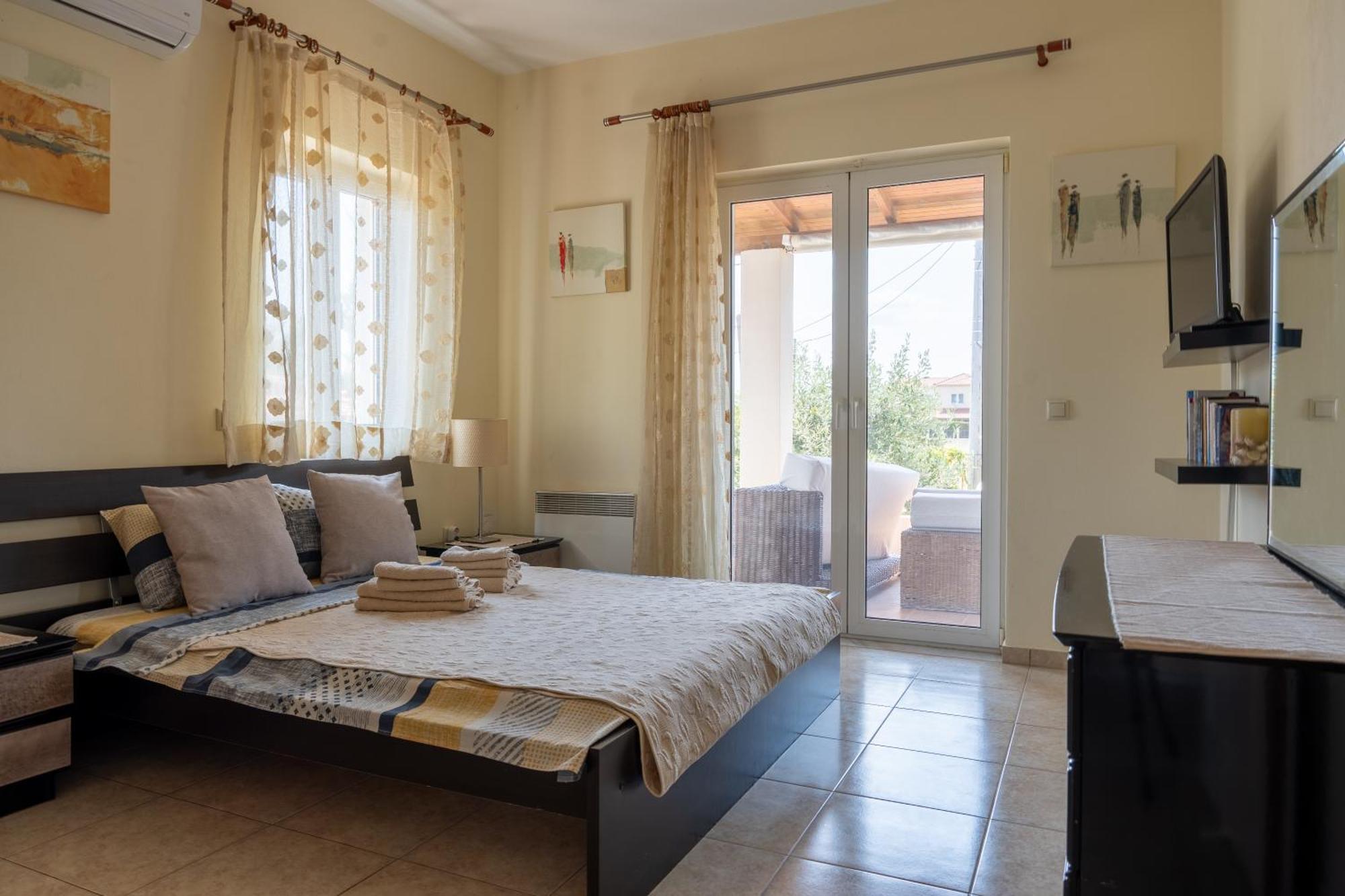 Beautiful Summer Villa In Chalkoutsi Khalkoutsion 外观 照片