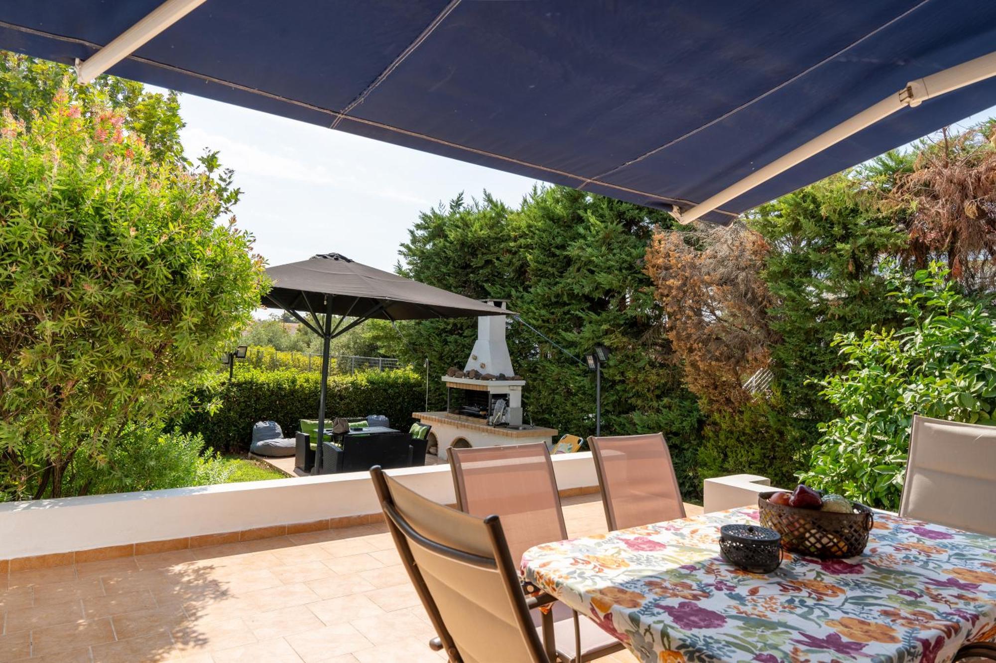Beautiful Summer Villa In Chalkoutsi Khalkoutsion 外观 照片