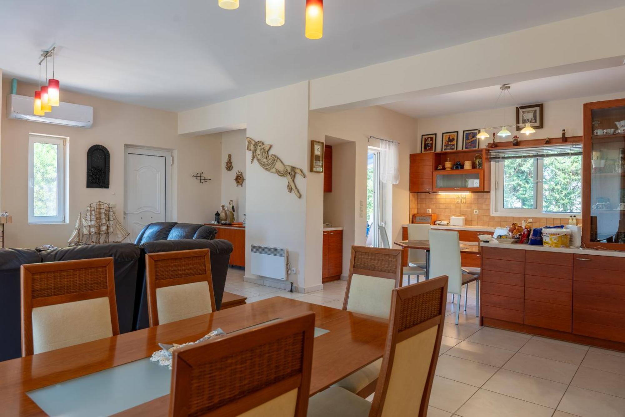 Beautiful Summer Villa In Chalkoutsi Khalkoutsion 外观 照片