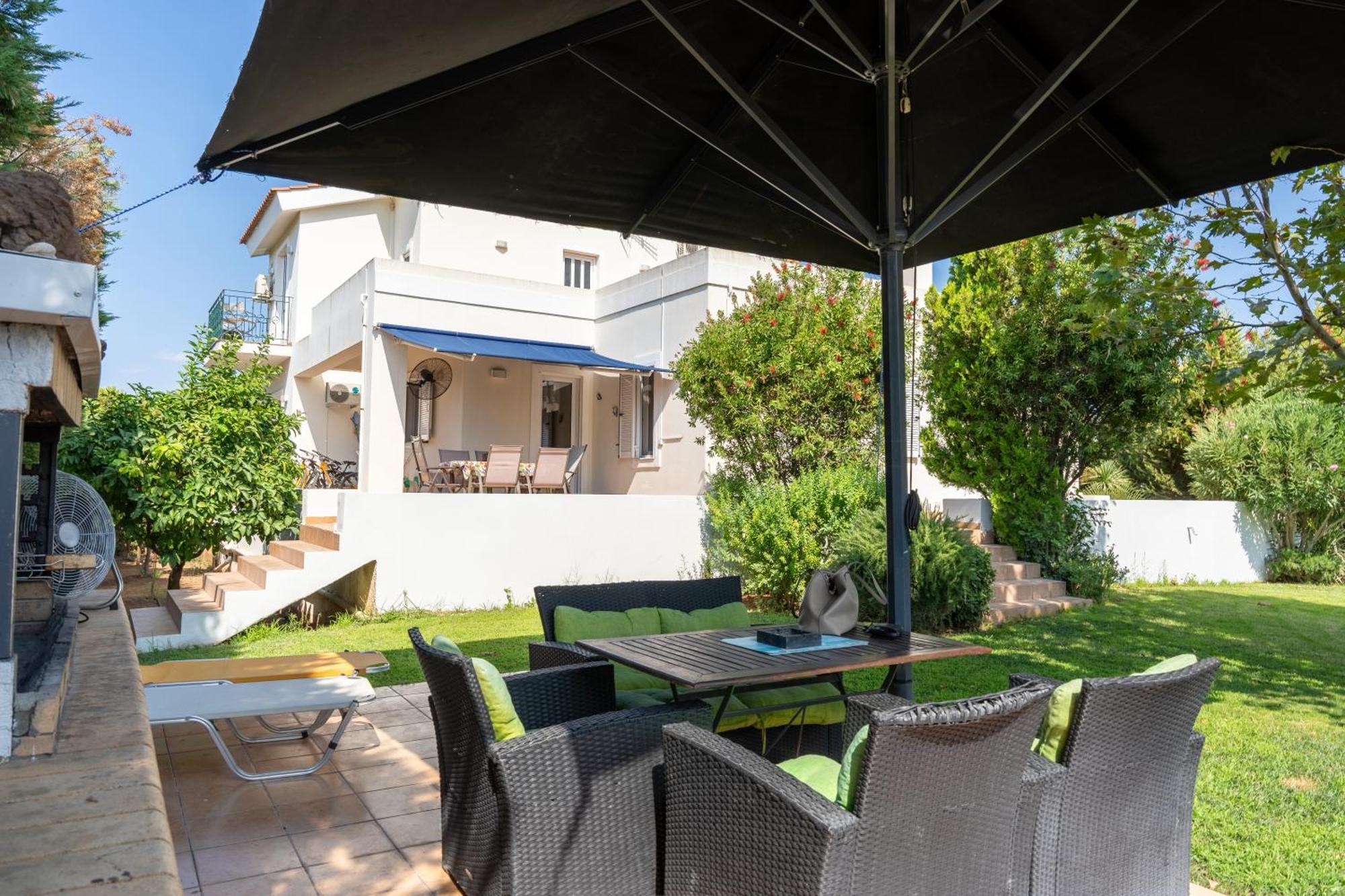 Beautiful Summer Villa In Chalkoutsi Khalkoutsion 外观 照片