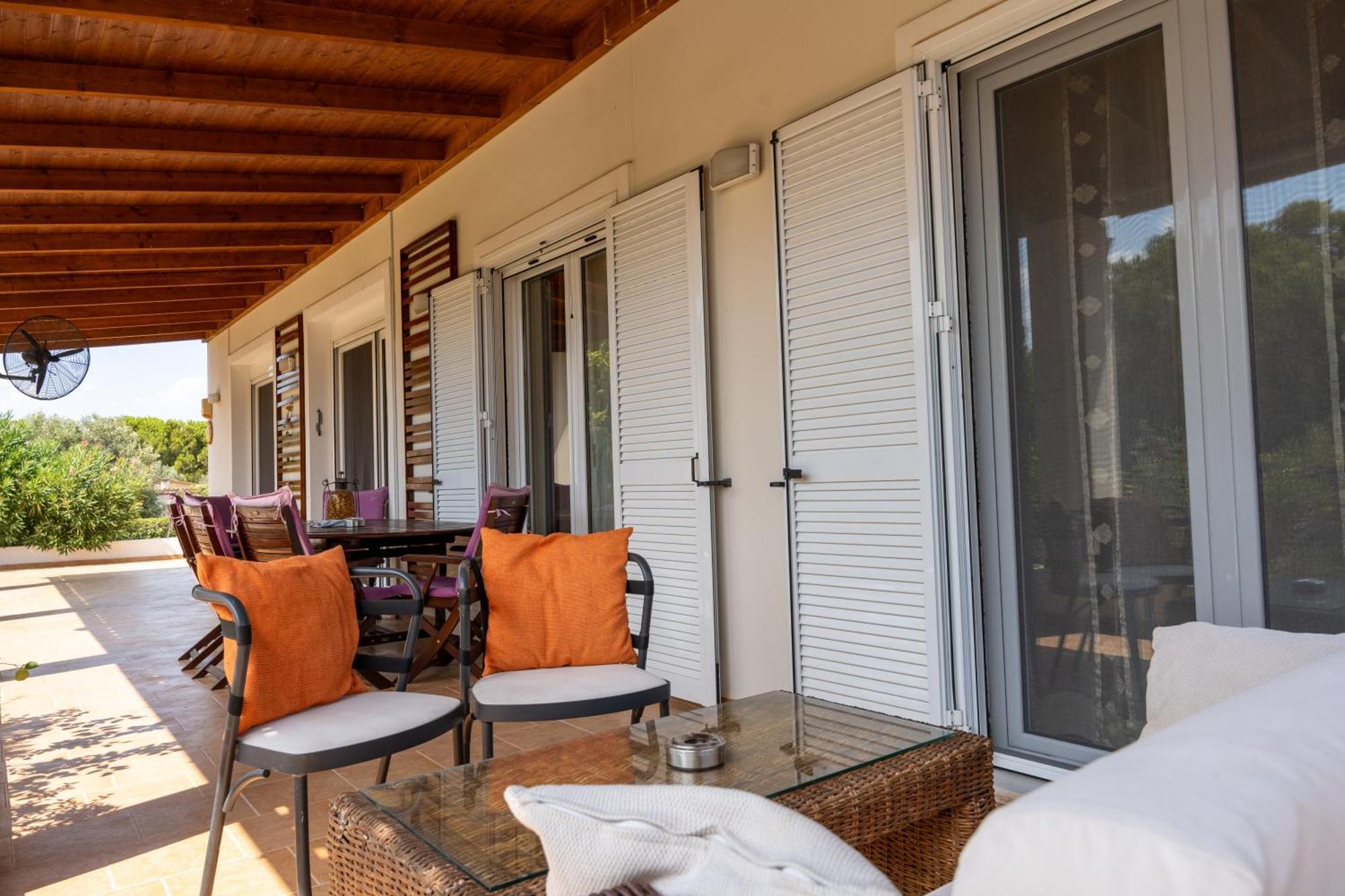 Beautiful Summer Villa In Chalkoutsi Khalkoutsion 外观 照片