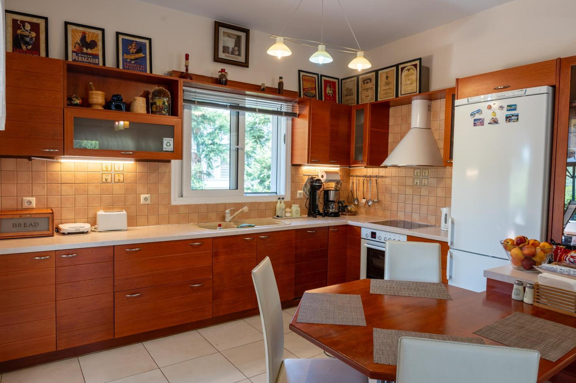 Beautiful Summer Villa In Chalkoutsi Khalkoutsion 外观 照片