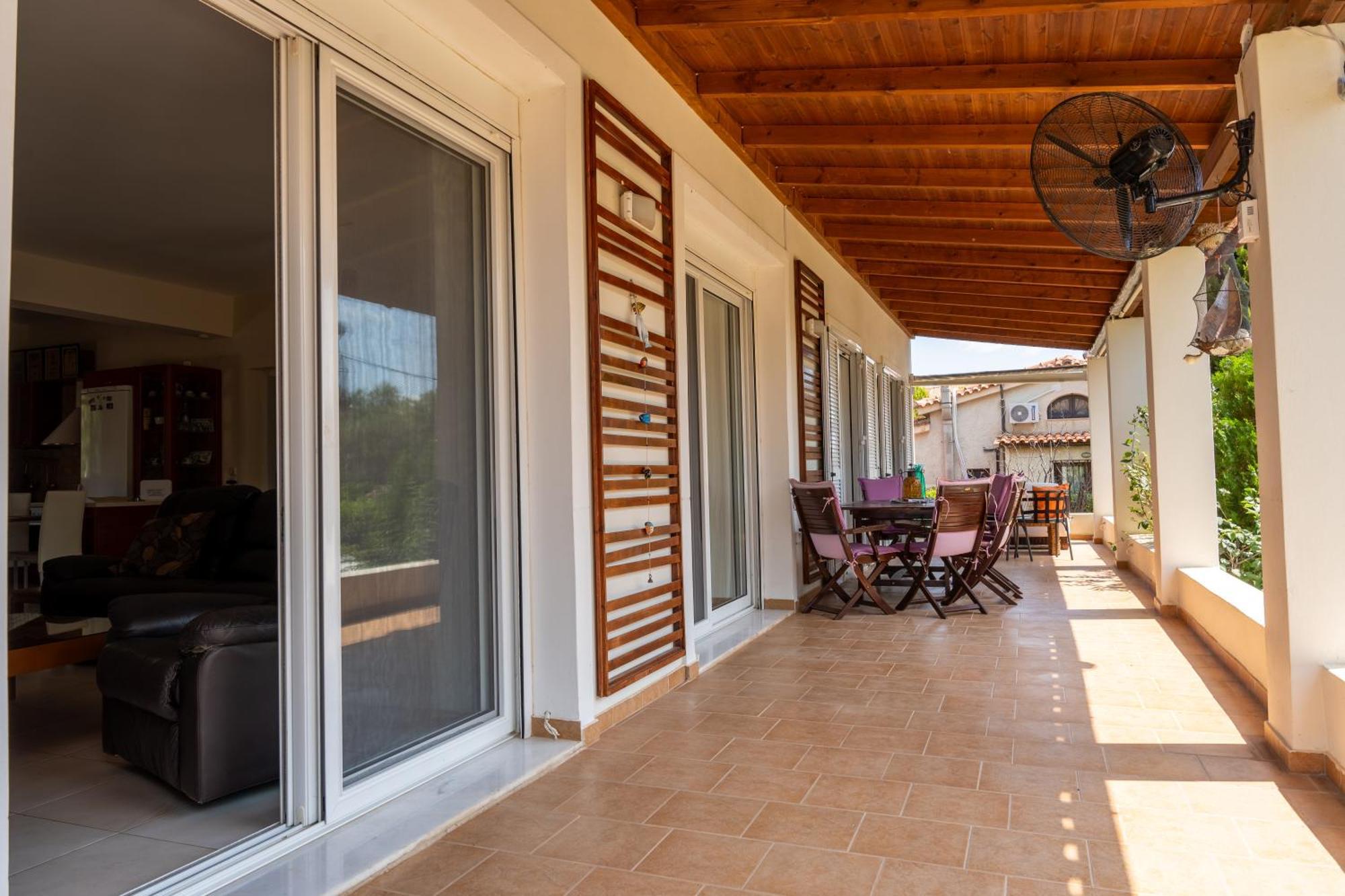 Beautiful Summer Villa In Chalkoutsi Khalkoutsion 外观 照片